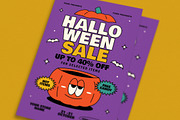 Halloween Sale Event Flyer, a Flyer Template by Guuver (Thumbnail 2 of 3)