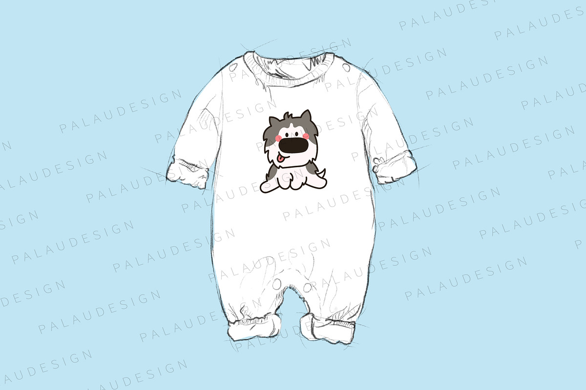 Cute Kawaii Dogs Characters, an Animal Illustration by Palau (Photo 7 of 12)