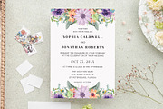 Rustic Floral Garden Wedding, an Invitation Template by Creativetacos (Thumbnail 3 of 3)