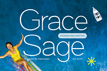 Grace Sage - Modern Clean Sans Serif