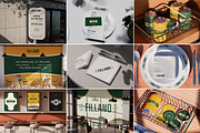 Restaurant Branding & Food Mockups, a Mockup by Vitora Mockup (Thumbnail 1 of 14)