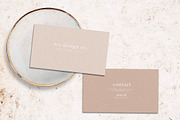 Neutral Business Card Mockup, a Mockup by denofdreamers (Thumbnail 1 of 4)