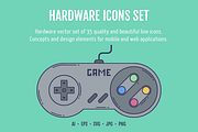 Hardware Icons Set, an Icon by ArtStyles (Thumbnail 1 of 2)