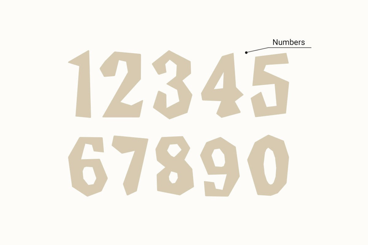RockyCut handmade font, a Handwritten Font by MixedArt (Photo 6 of 6)