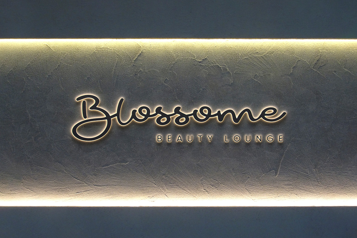Logo Mockup Luminous Glow 3D Sign, a Product Mockup by Asylab (Photo 1 of 5)