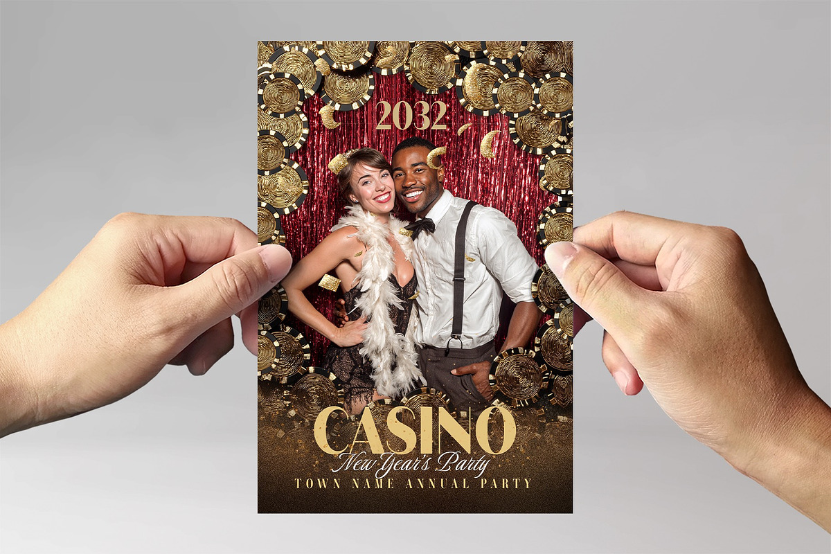 Casino Chips Photo Frame Flyer, a Flyer Template by BrandPacks (Photo 2 of 3)