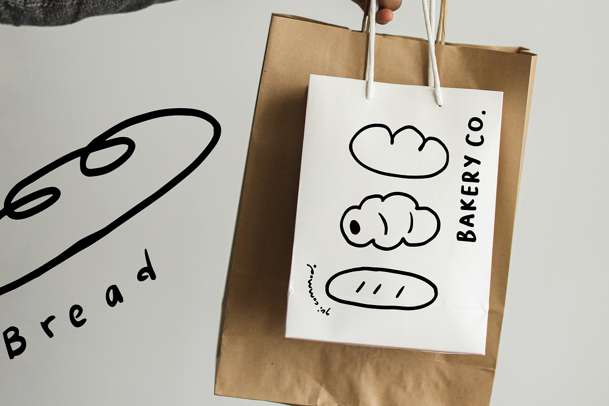 140+ Bread & Bakery Hand-Drawn Set, a Food Illustration by The Journey Atelier (Photo 12 of 20)