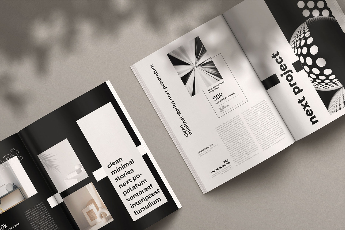 Minimal Template Layout, a Brochure Template by Creative-Work (Photo 6 of 7)