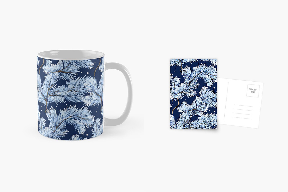 Winter tree, a Pattern Graphic by AlexandraTret (Photo 3 of 3)