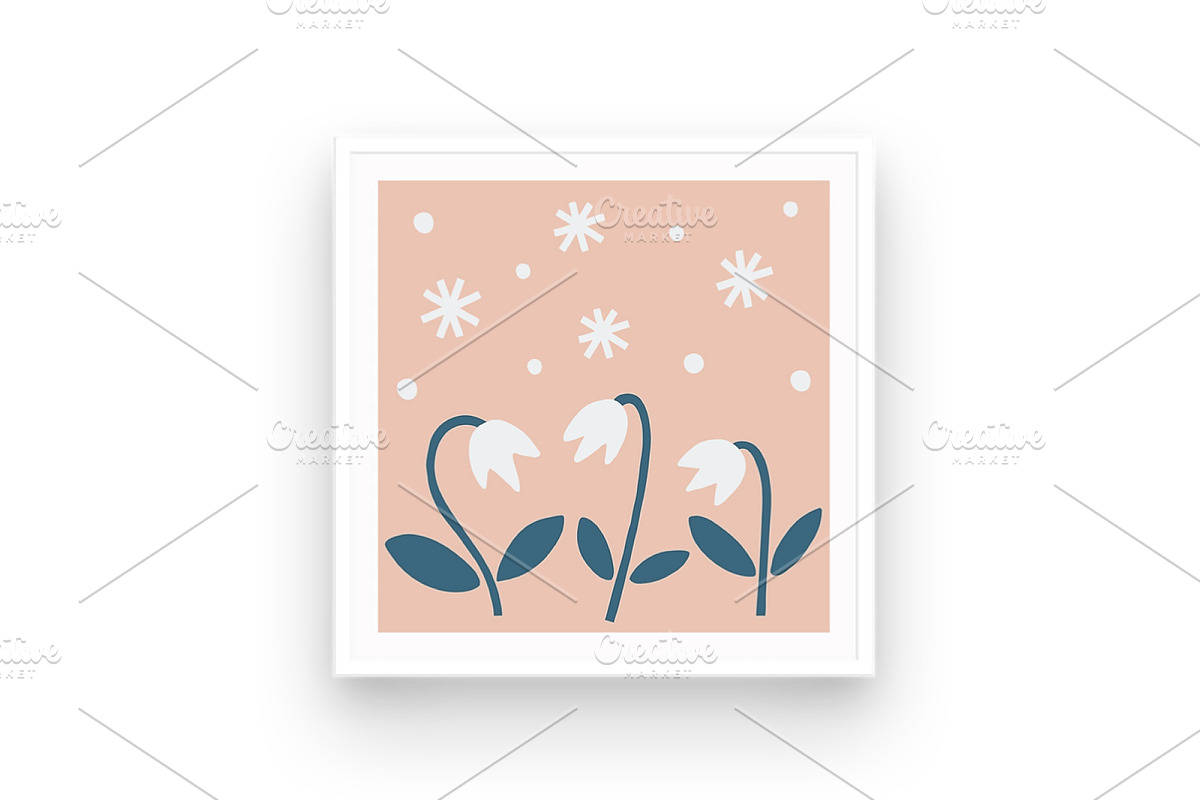 Winter Patterns Set, a Decorative Illustration by DikayaMiau (Photo 9 of 10)