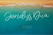 Jandys Typeface, a Script Font by alit design (Thumbnail 1 of 11)