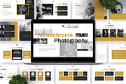 Monochrome Photography - Photo PPT, a Presentation Template by Deepslide Studio (Thumbnail 2 of 6)
