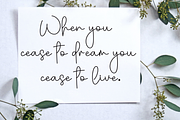 Welcome October | Script Font, a Handwritten Font by Scratchones (Thumbnail 3 of 8)