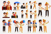 Best Friend 3D Icon Set, an Object 3D Model by Eklip Studio (Thumbnail 2 of 3)