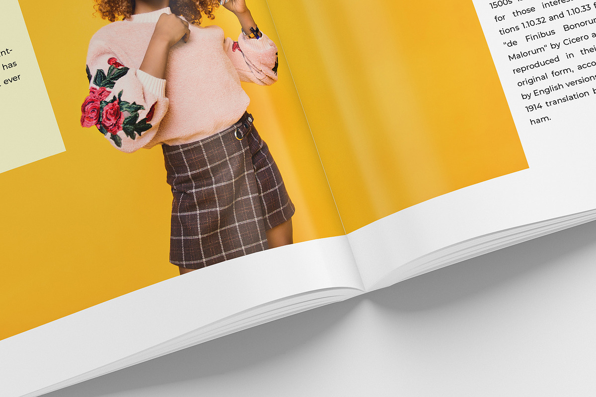 Square Magazine Mockup, a Print Template by AlkStudio (Photo 12 of 15)