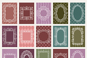 Hand Drawn Vector Lace Frames, an Object Graphic by ArtFM (Thumbnail 4 of 10)