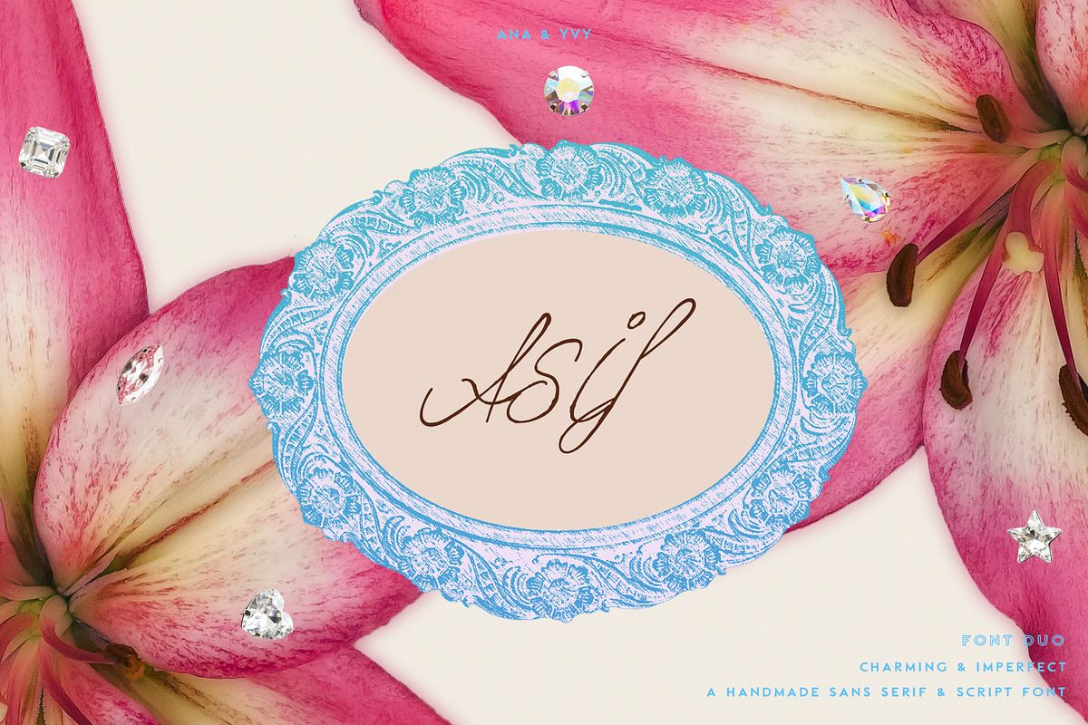 Ruban Soyeux Script & Sans Font Duo, a Handwritten Font by ana & yvy (Photo 10 of 32)