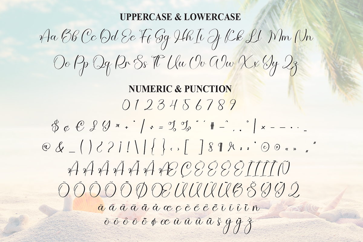 White Sand | Script Font, a Handwritten Font by Scratchones (Photo 7 of 8)