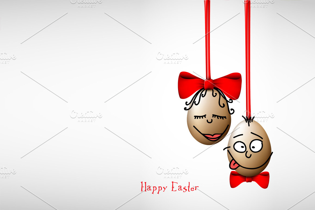 Happy Easter Funny Card, a Card Template by Orson (Photo 1 of 2)