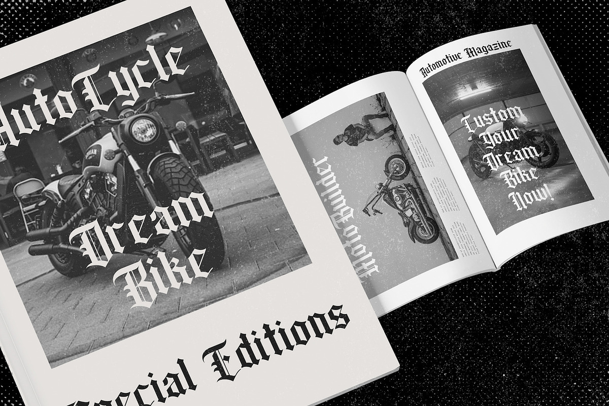 Wilson Wells - Blackletter Font preview 6