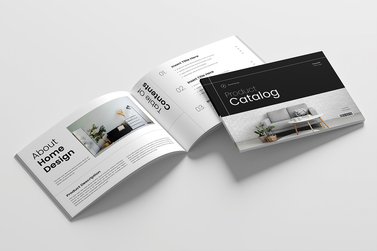 Product CatalogTemplate Landscape, a Brochure Template by Cleffon_Graphic_Studio (Photo 2 of 9)