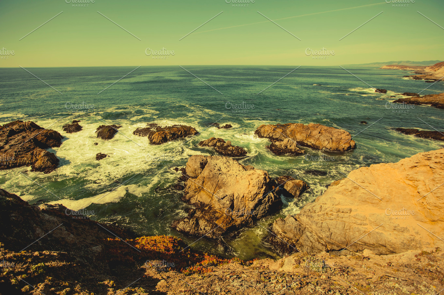 Bodega bay cliffs containing california, mountains, and cliff