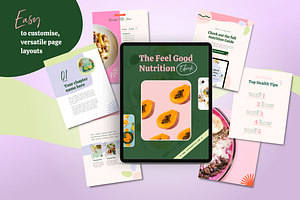 Canva Ebook Template - Health Coach