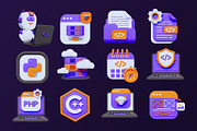 Web Development 3D Icon #2, an Object 3D Model by deviapuspitasari2 (Thumbnail 2 of 2)