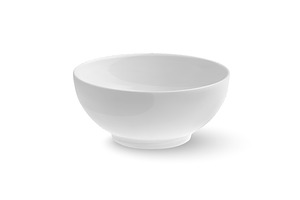 Plate, Dish And Bowl. Vector Set.