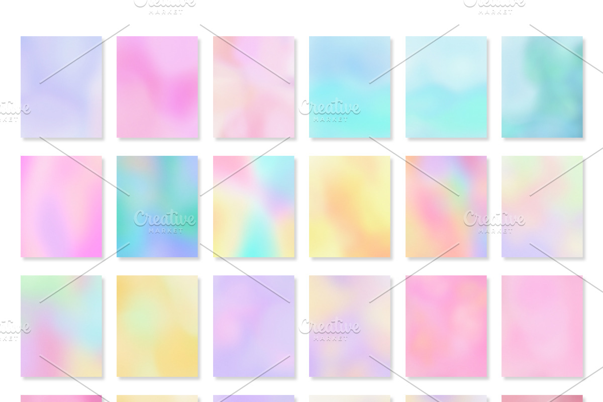 Abstract Pastel Gradients, a Background Graphic by JT Digital Studio (Photo 3 of 7)