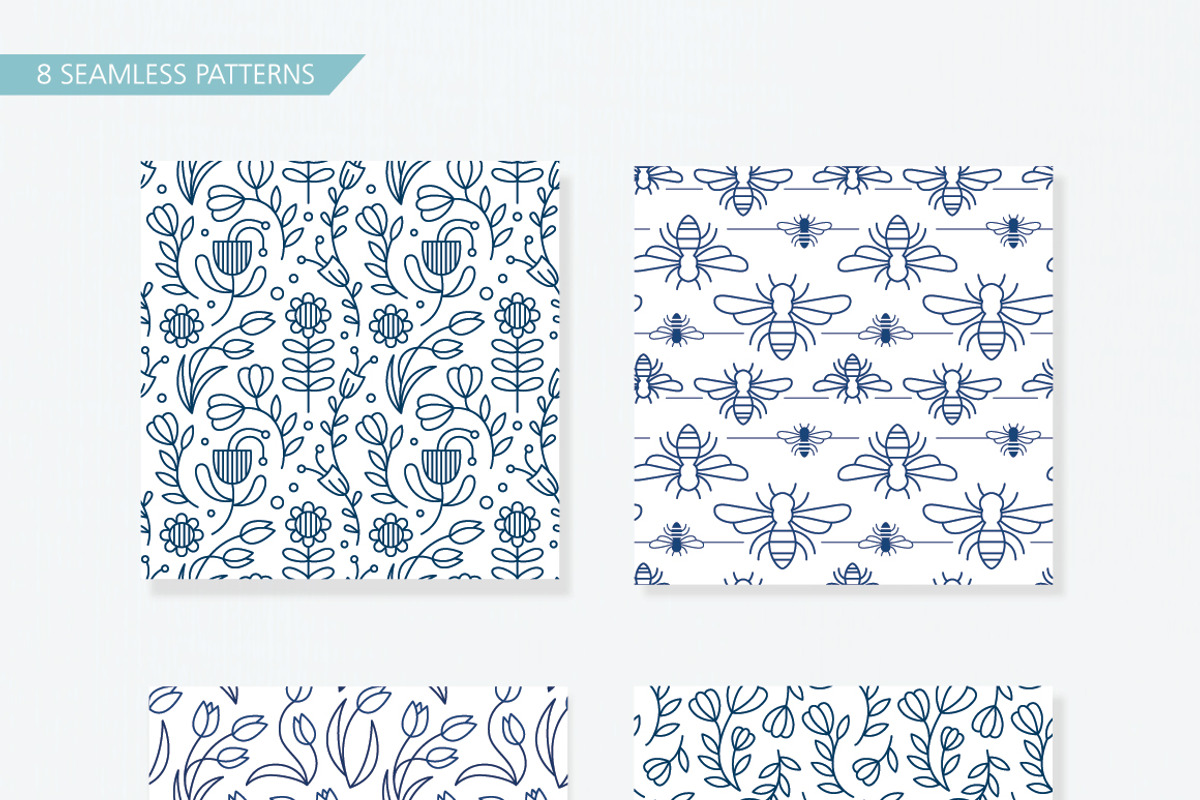 Just Lines patterns & graphics, a Pattern Graphic by Patricia Zapata (Photo 5 of 5)