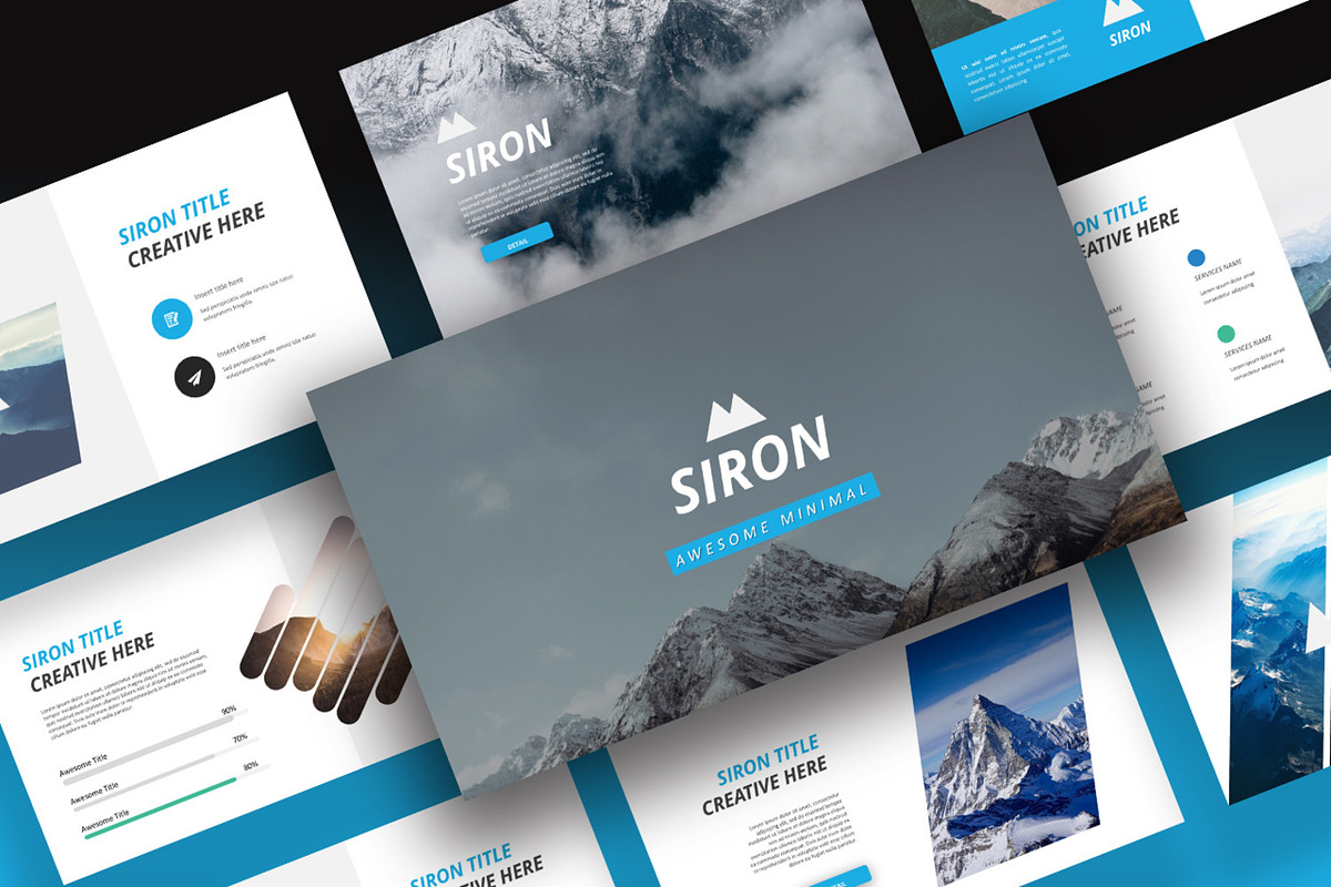 Siron Minimal Keynote, a Presentation Template by Infinity Vector Studio (Photo 5 of 5)