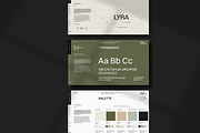 Lyra | Brand Guidelines, a Presentation Template by slidestock55 (Thumbnail 14 of 17)