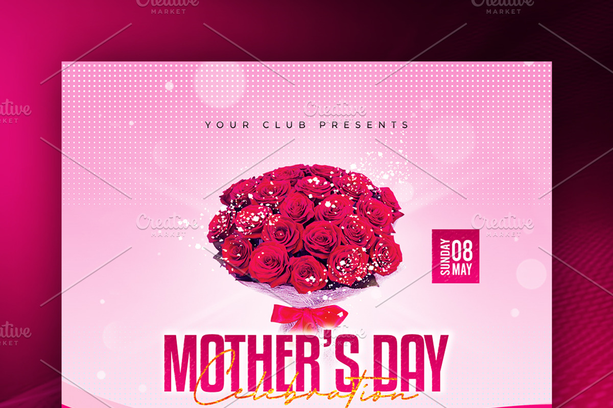 Mother's Day Flyer, a Flyer Template by Artonix (Photo 2 of 2)