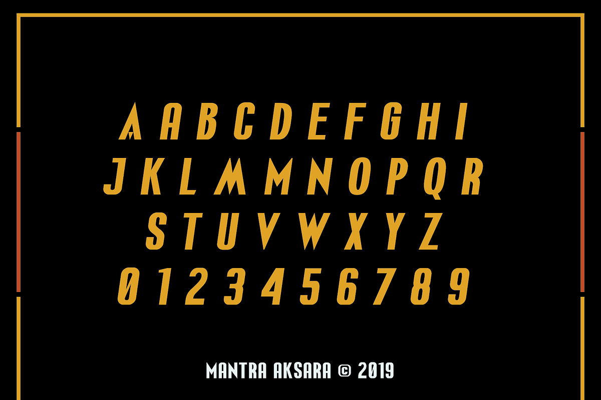 Lampau Font preview 4