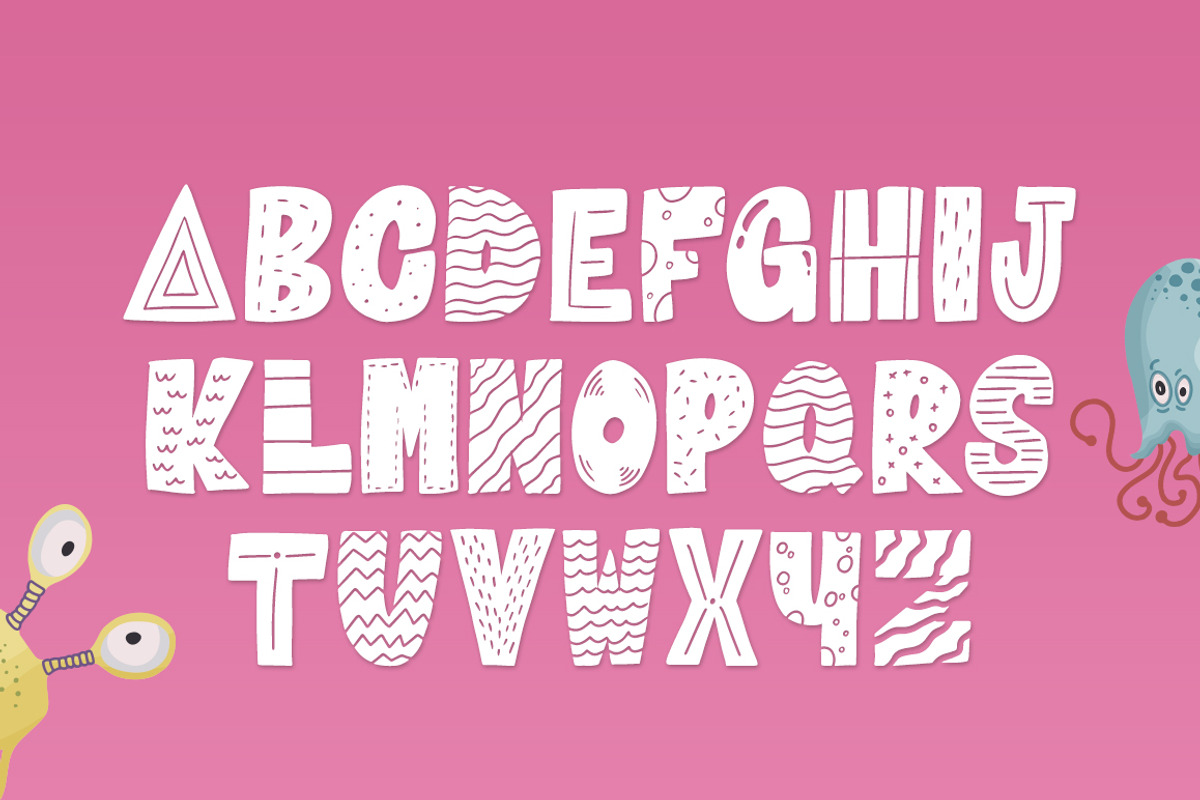 Frightful Font preview 5