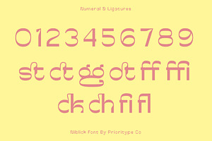 Niblick - Display Font