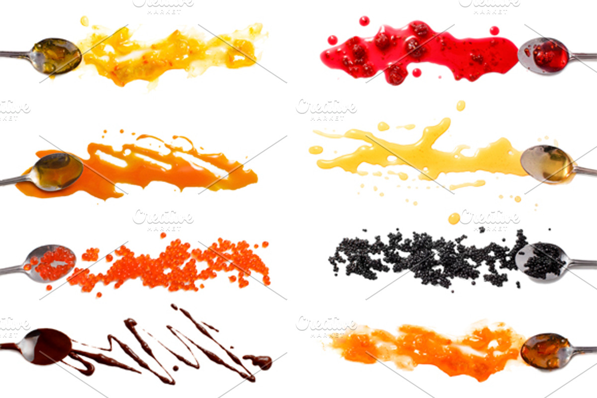 Set of 8 sauces and toppings, a Food & Drink Photo by EvgeniiAnd (Photo 1 of 2)