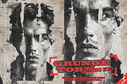 Grunge Torn Photo Effect, an Action Add-On by Amorjesu.com (Thumbnail 1 of 33)