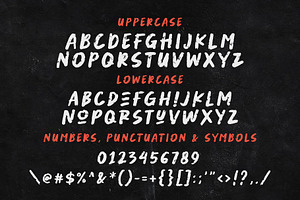 Abused Font