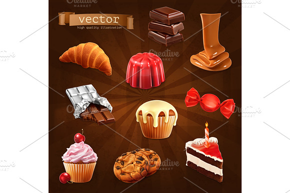 Confectionery Icons