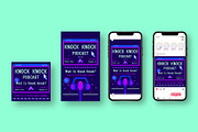 Pixel Blue Podcast Flyer, a Flyer Template by herutage (Thumbnail 2 of 4)