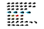 WARTHOG GAME SPRITE, an Animal Illustration by Silpin (Thumbnail 2 of 3)