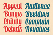 Curlvita – Retro Condensed Script, a Script Font by Abbasy Studio (Thumbnail 4 of 9)