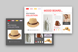 Fashion Mood Bood Layout, an UI Kit Template by MightyDesign