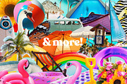 Sunshine - Retro Summer Cut-Outs, an Object Graphic by Studio 2am (Thumbnail 11 of 11)