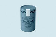 Cardboard Tube Mockup, a Packaging Mockup by Design Squad (Thumbnail 4 of 4)