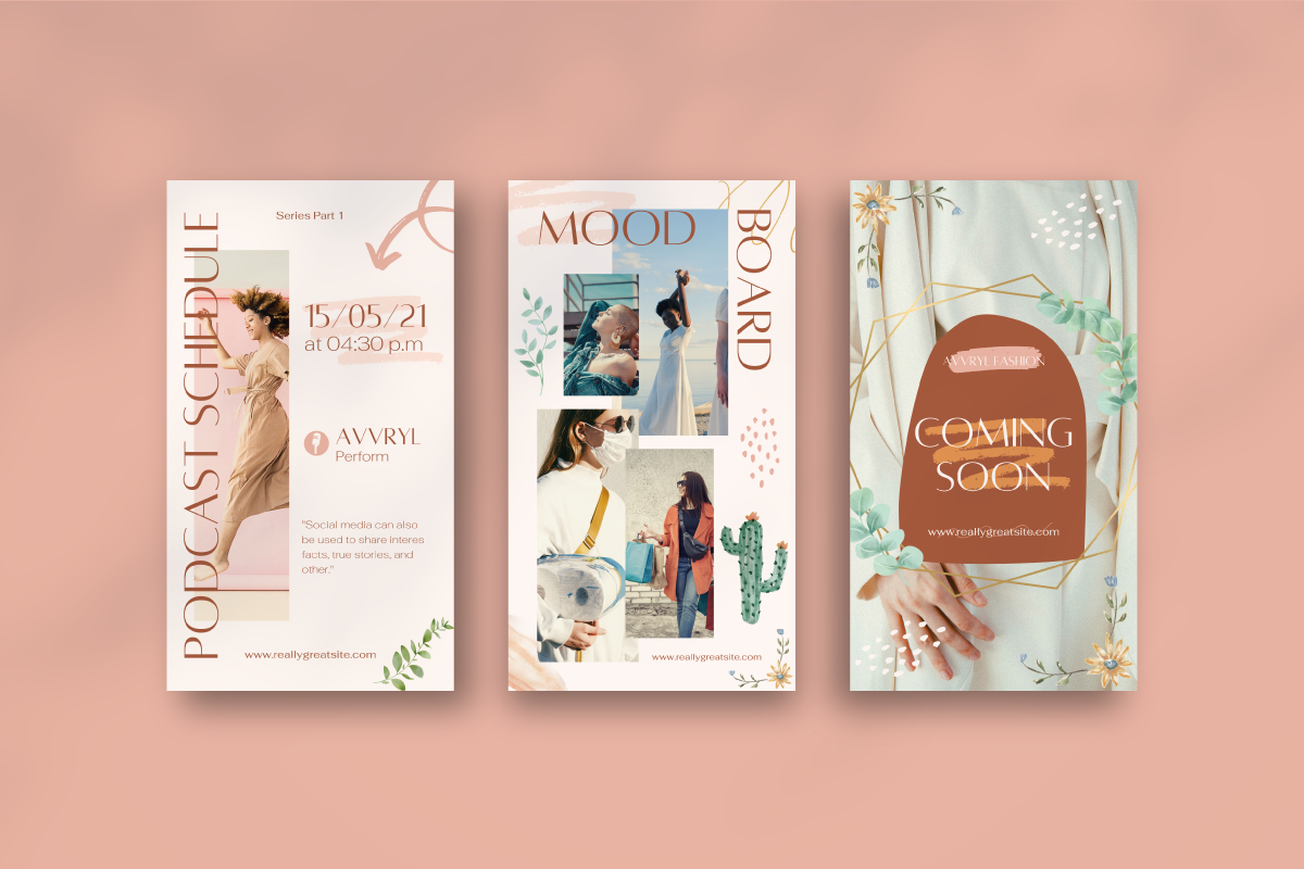 Avvryl Fashion - Canva Instagram, a Social Media Template by Inkofert (Photo 10 of 12)
