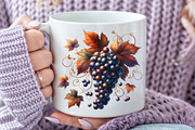 Watercolor Autumn Sublimation, an Illustration by Pixels.Craft (Thumbnail 7 of 7)
