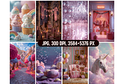 Birthday Girl-themed Photo Backdrops, a Background Graphic by PrintHaven Designs (Thumbnail 10 of 12)